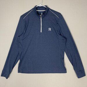 Johnnie-O New York Yankees 1/4 zip Pullover Men's Large